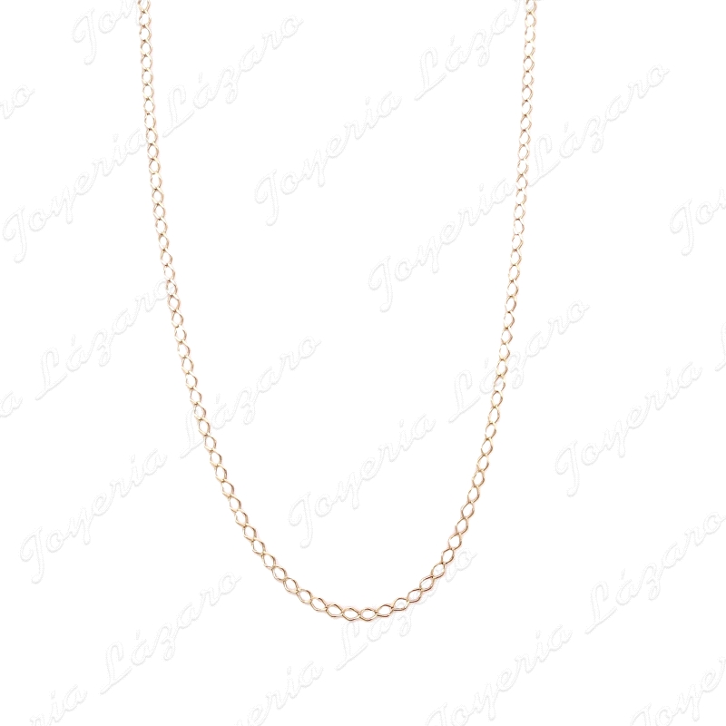CADENA 50 CM. ORO 18KT SEMINUEVA BARBADA CLARA                                                      