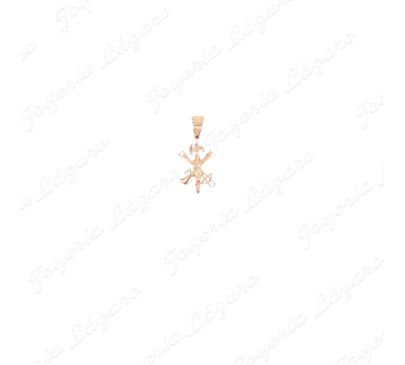 ORO 18 KTS CRISTO LEGION 3.4CM