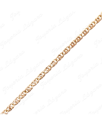CADENA 45 CM. ORO 18KT OCASION 2MM OJO PERDIZ