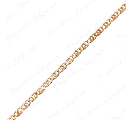 CADENA 45 CM. ORO 18KT OCASION 2MM OJO PERDIZ