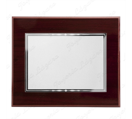 PLACA CONMEMORATIVA MADERA STANDAR 29X23CM