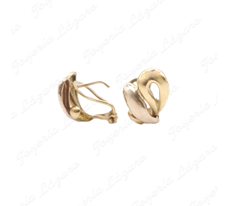 PEND. ORO 18KT OCASION BICOLOR PETALOS C. OMEGA                                                     