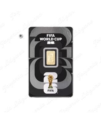 LINGOTE ORO ORO 24 KTS 1gr FIFA 26 CAPSULA                                                          