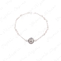PULSERA PLATA SOL PORTOCARRERO +4 NUDOS EN CADENA                                                   