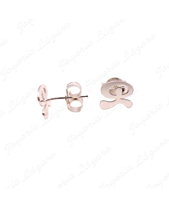 PEND. PLATA INDALO BAILON 8MM C. PRESION                                                            