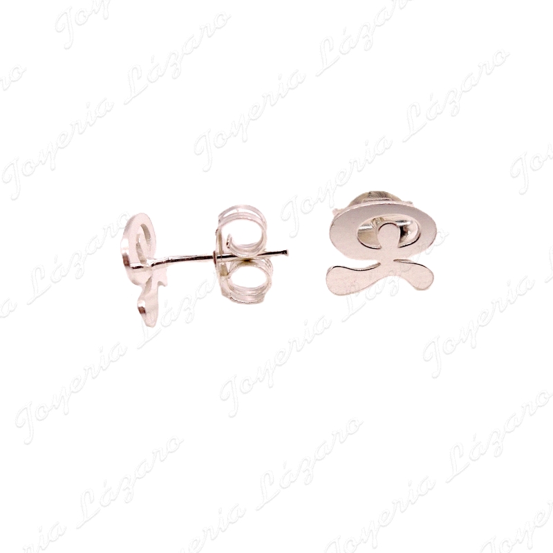 PEND. PLATA INDALO BAILON 8MM C. PRESION                                                            
