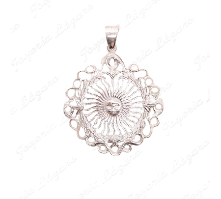 COLGANTE GR. PLATA SOL PORTOCARRERO 39MM