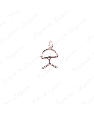COLGANTE PLATA MODERNO RECTO 13X16MM                                                                