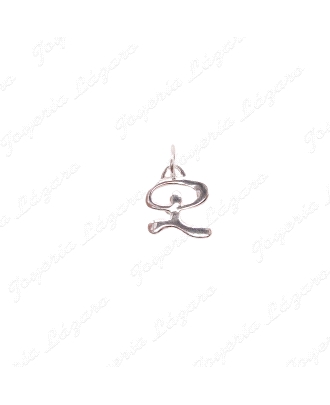COLGANTE PLATA INDALO BAILON 12MM                                                                   