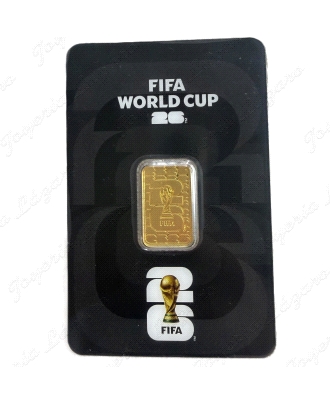 LINGOTE ORO ORO 24 KTS 5gr FIFA capsula                                                             