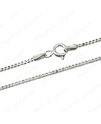 CADENA 60 CM. PLATA BARBADA 1.9mm                                                                   