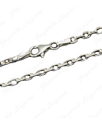 CADENA 60 CM. PLATA FORZADA 3.5mm                                                                   