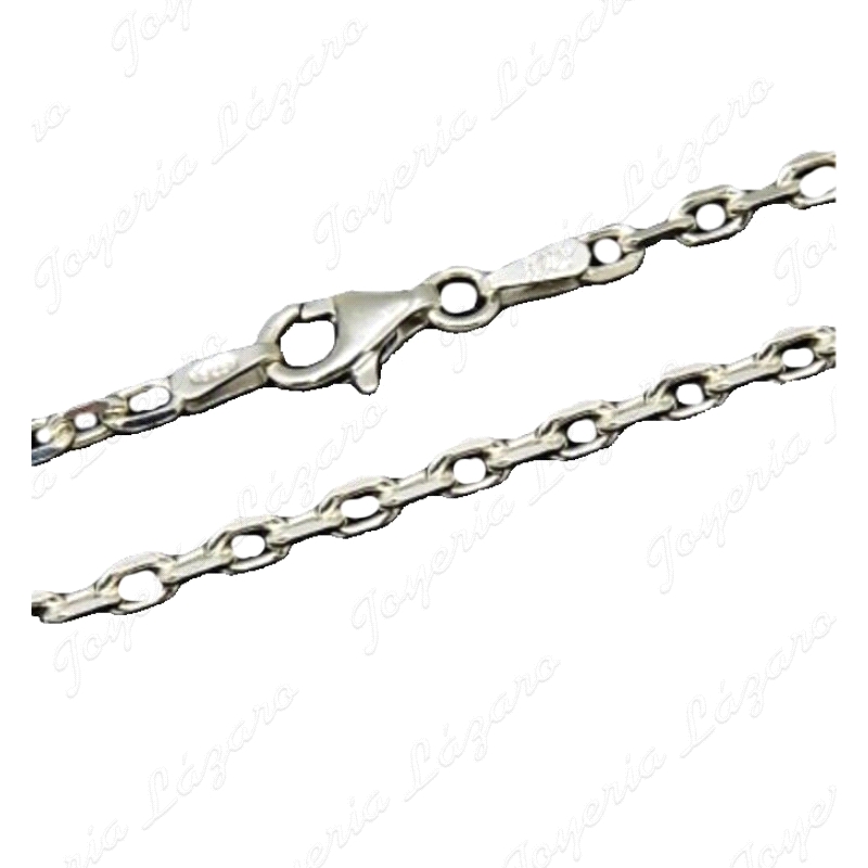 CADENA 60 CM. PLATA FORZADA 3.5mm                                                                   