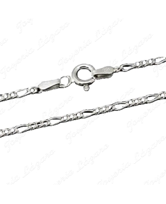 CADENA 50 CM. PLATA 3X1 2.1mm                                                                       