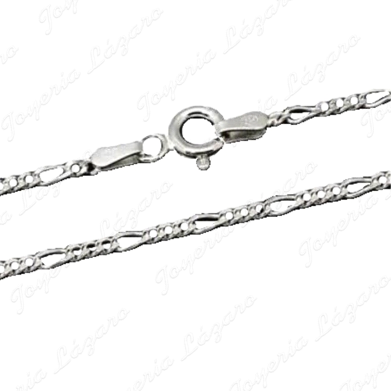 CADENA 50 CM. PLATA 3X1 2.1mm                                                                       