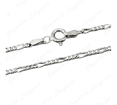 CADENA 50 CM. PLATA 3X1 2.1mm                                                                       