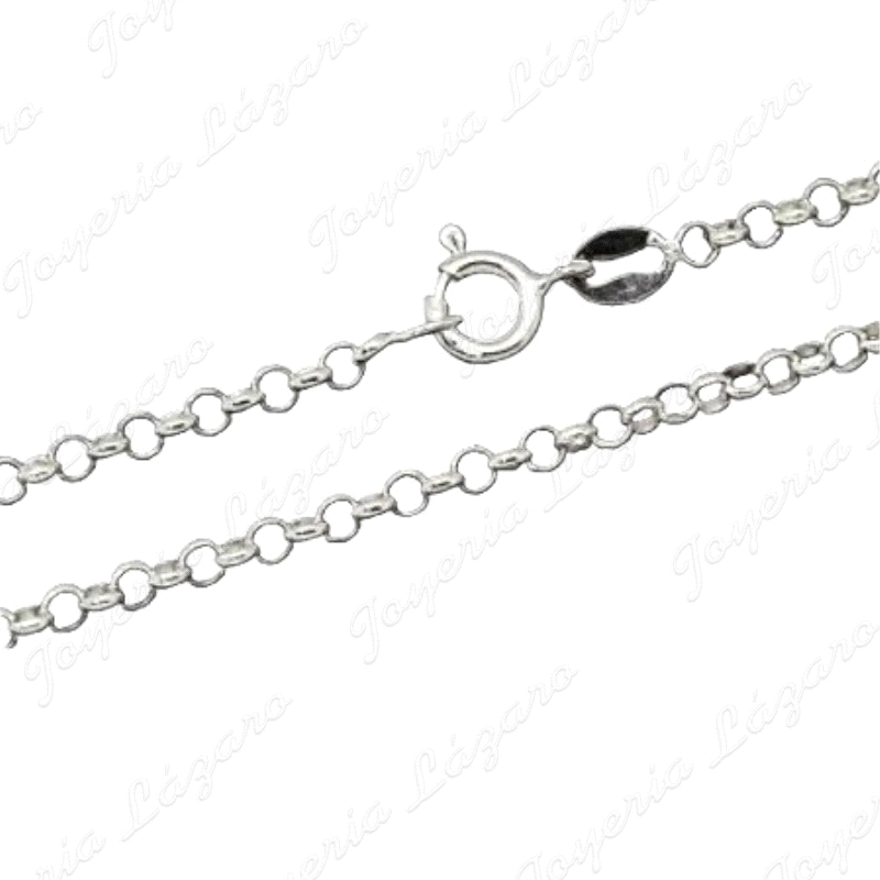 CADENA 50 CM. PLATA ROLO 2.5MM                                                                      