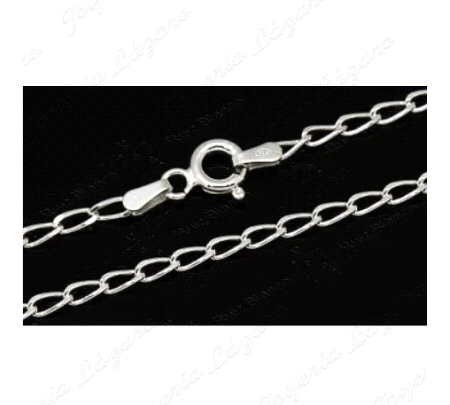 PLATA CADENA 50 CM. BILBAO 3mm                                                                      