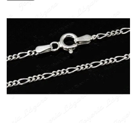PLATA CADENA 50 CM. 3X1 1.9mm                                                                       