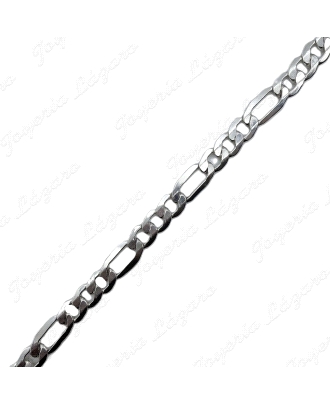CADENA 60 CM. PLATA 3X1 8MM