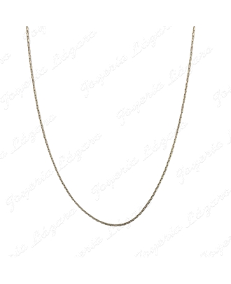 CADENA 50 CM. ORO 18KT OCASION FORZADA MACIZA                                                       