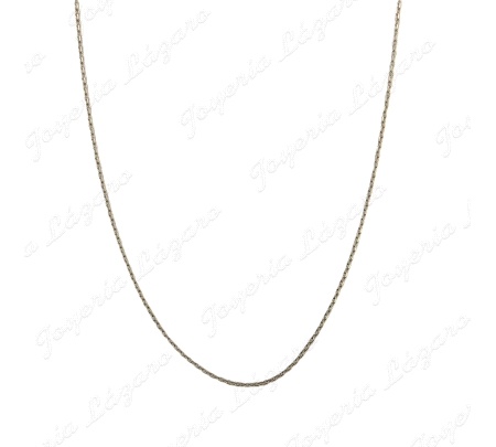 CADENA 50 CM. ORO 18KT OCASION FORZADA MACIZA                                                       
