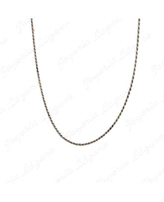 CORDON 50 CM. ORO 18 KTS SALOMONICO MACIZO 2MM