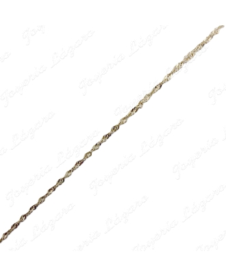 CADENA 40 CM. ORO 18 KTS SINGAPUR 1MM