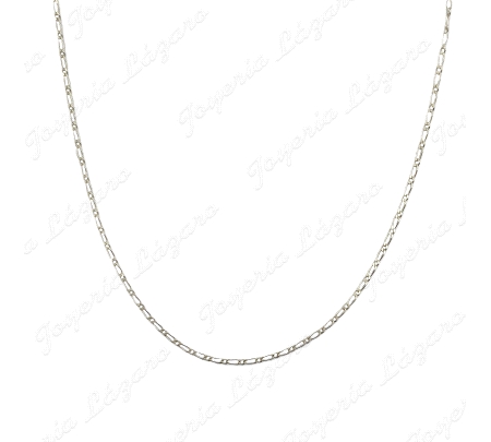 CADENA 45 CM. ORO 18 KTS 1X1