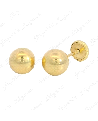 PEND. TORN. ORO 18 KTS BOLA LISA 5MM