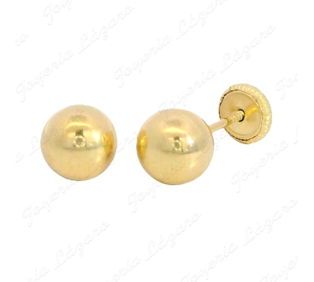 PEND. TORN. ORO 18 KTS BOLA LISA 5MM