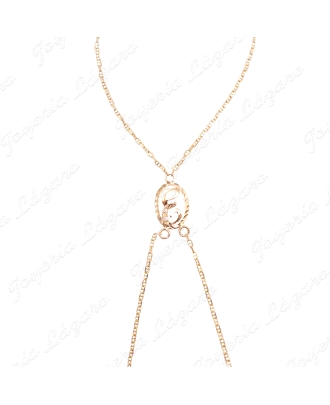 PULSERA ROMANA ORO 18KT SEMINUEVO LETRA E