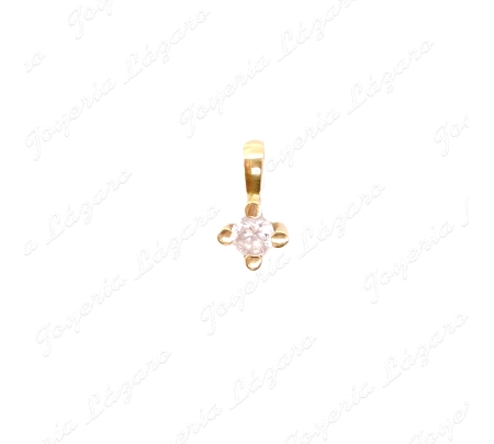 COLGANTE ORO 18KT OCASION PUNTO DE LUZ CIRONITA GARRAS
