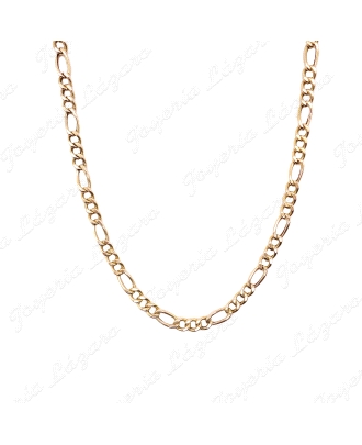 CADENA 60 CM. ORO 18KT OCASION 3X1 6MM