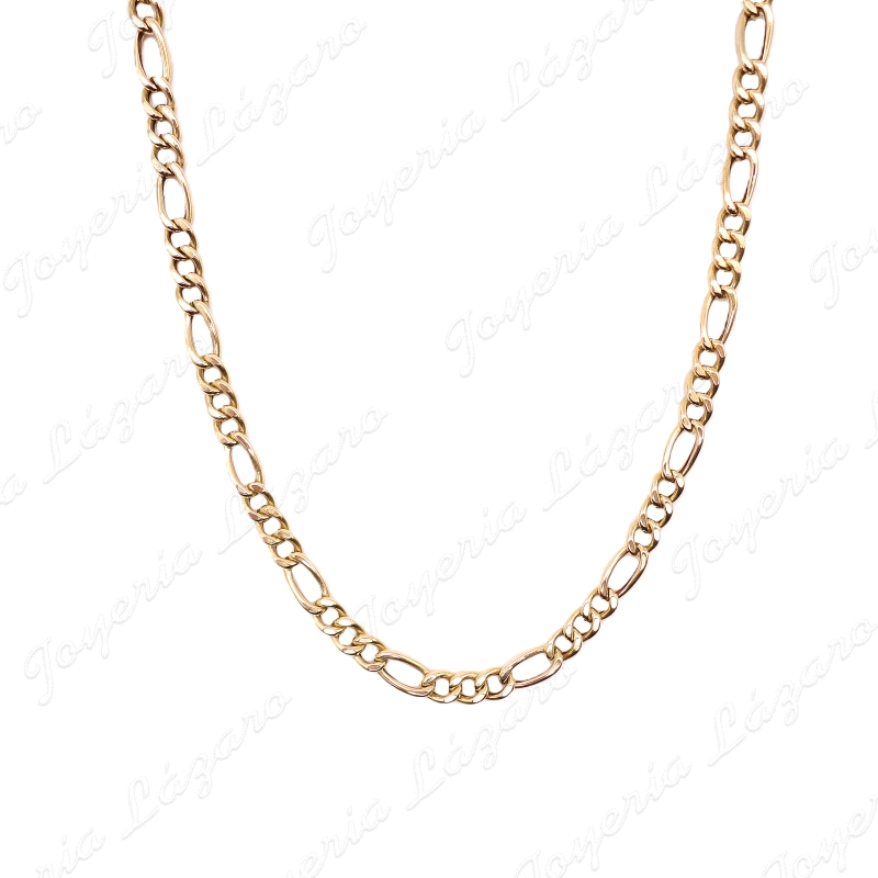 CADENA 60 CM. ORO 18KT OCASION 3X1 6MM                                                              