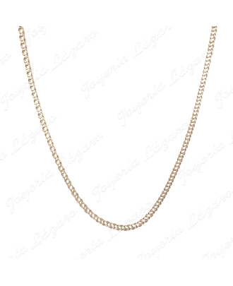 CADENA 55 CM. ORO 18KT OCASION BARBADA DOBLE