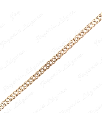 CADENA 55 CM. ORO 18KT OCASION BARBADA DOBLE