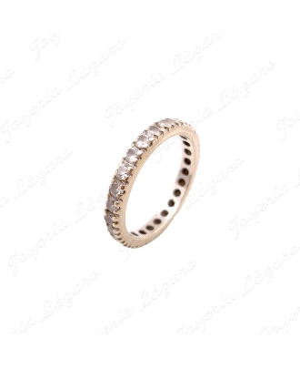 ALIANZA ORO 18KT OCASION CIRCONITAS ENGASTE