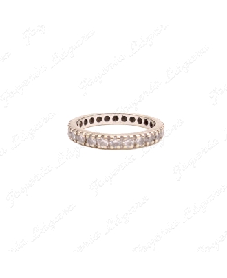 ALIANZA ORO 18KT OCASION CIRCONITAS ENGASTE