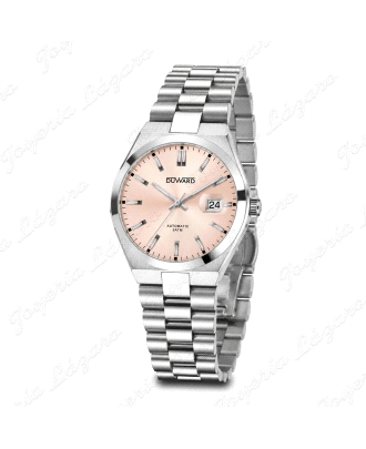 DUWARD RELOJ ATOMATICO SRA. ACERO ESFERA ROSADA                                                     