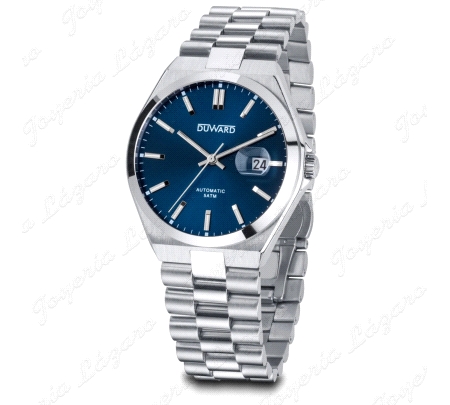 DUWARD RELOJ AUTOMATICO CABALLERO ACERO ESFERA AZUL                                                 