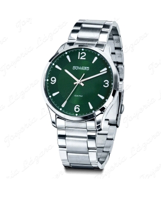 DUWARD RELOJ CABALLERO ACERO ESFERA VERDE                                                           
