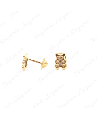PEND. TORN. ORO 18KT OCASION OSITOS CIRCO