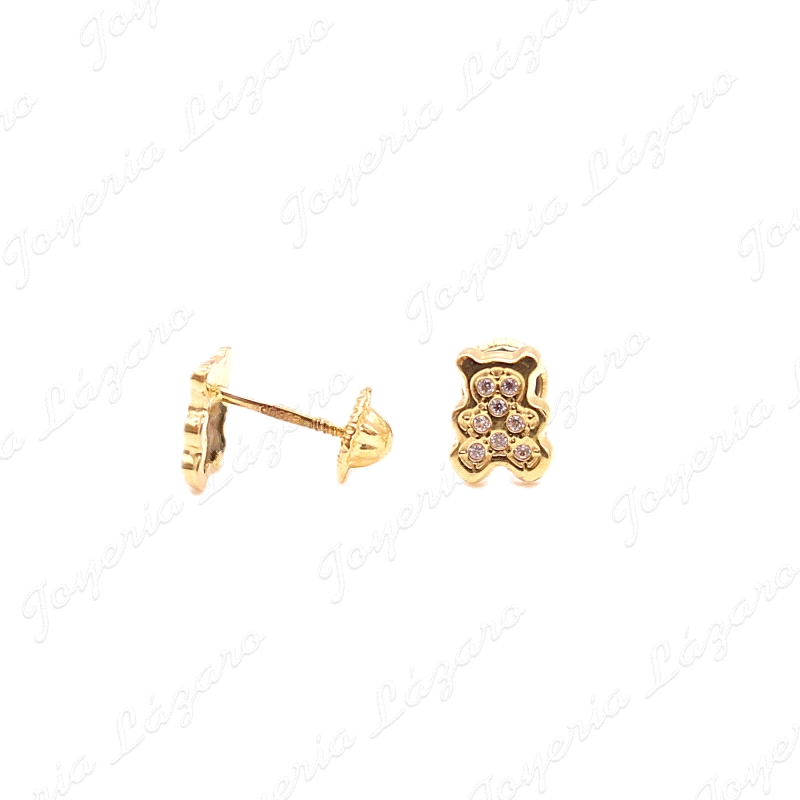 PEND. TORN. ORO 18KT OCASION OSITOS CIRCO                                                           