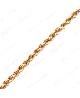 CORDON SALOMONICO 60 CM. ORO 18KT OCASION 4.5MM+CAD. SEGURIDAD