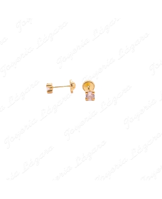 PEND. TORN. ORO 18 KTS CIRCONITA 2.5mm 4 GARRAS                                                     