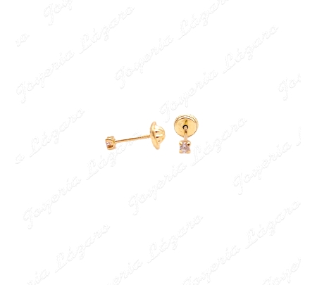 PEND. TORN. ORO 18 KTS CIRCONITA 2mm 4 GARRAS