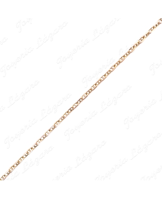 CADENA 60 CM. ORO 18KT SEMINUEVA ESLABON BARCO 2MM