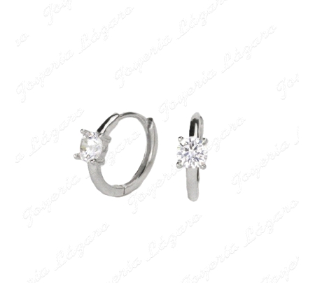 PEND. AROS PLATA 11.5mm CON CIRCO 4 GARRASBISAGRA                                                   