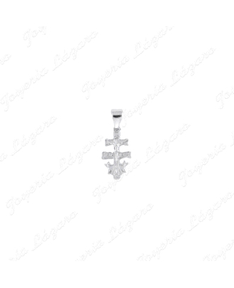 CRUZ DE CARAVACA PLATA 9x16mm                                                                       